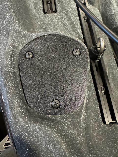 Ascend Rod tube caps x2