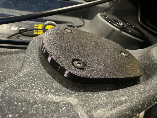 Ascend Rod tube caps x2