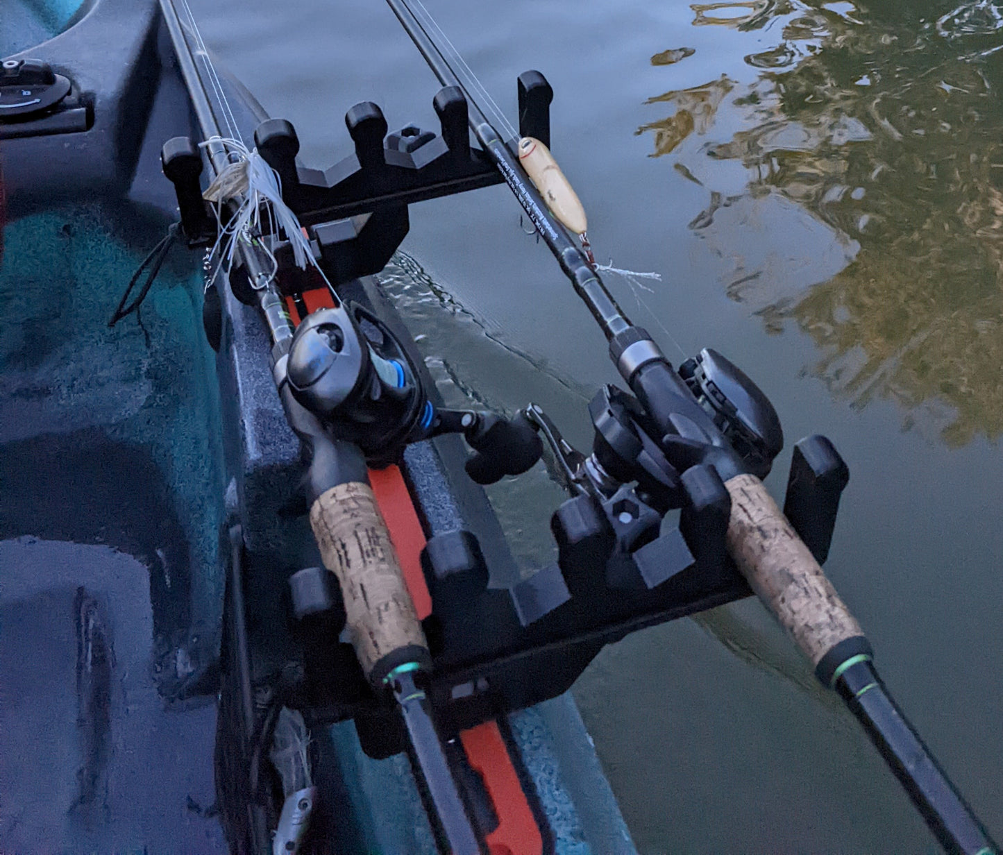 Kayak 4 Slot Rod Stagers - one pair
