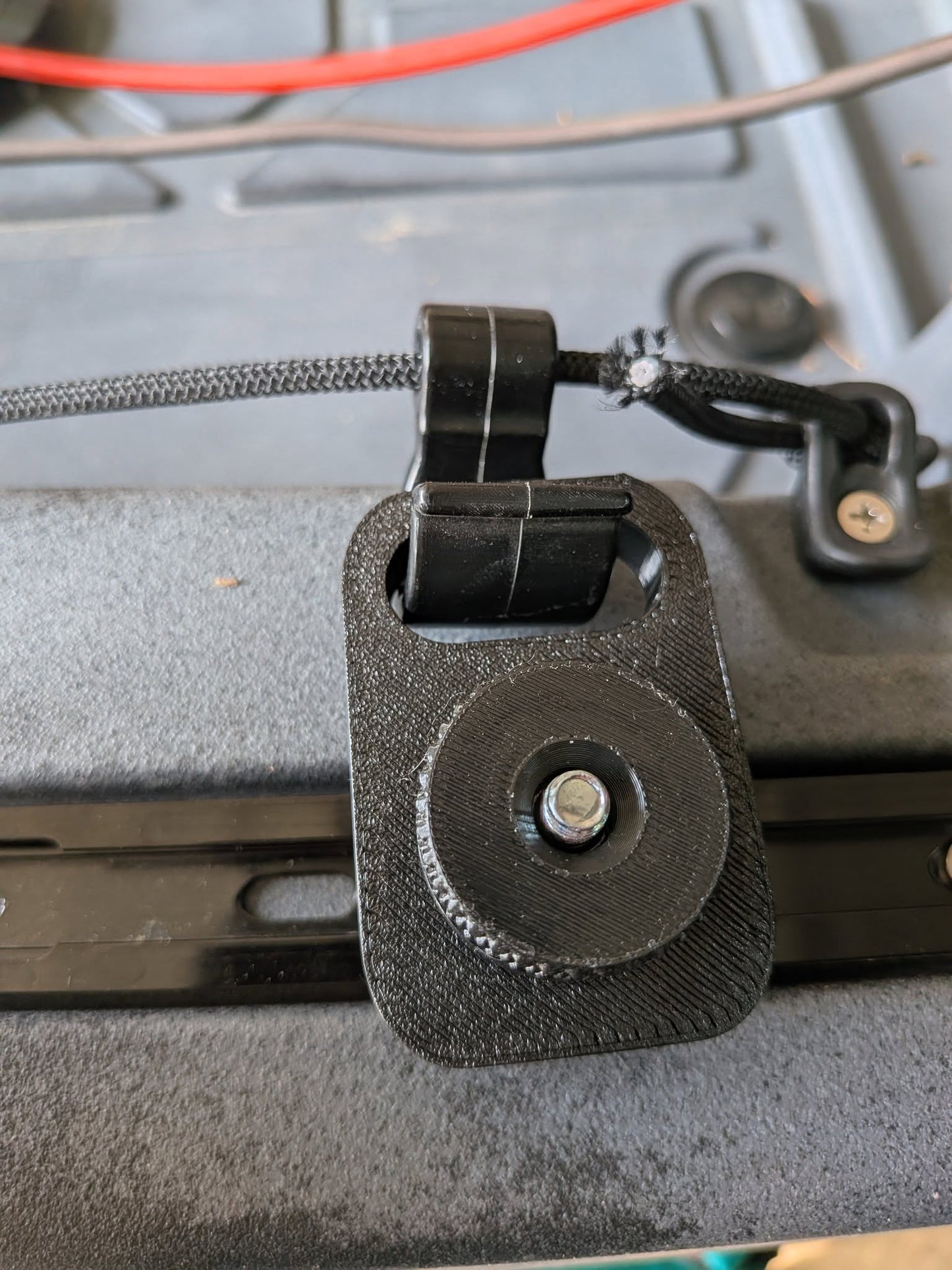 Track Mounted Tie Down