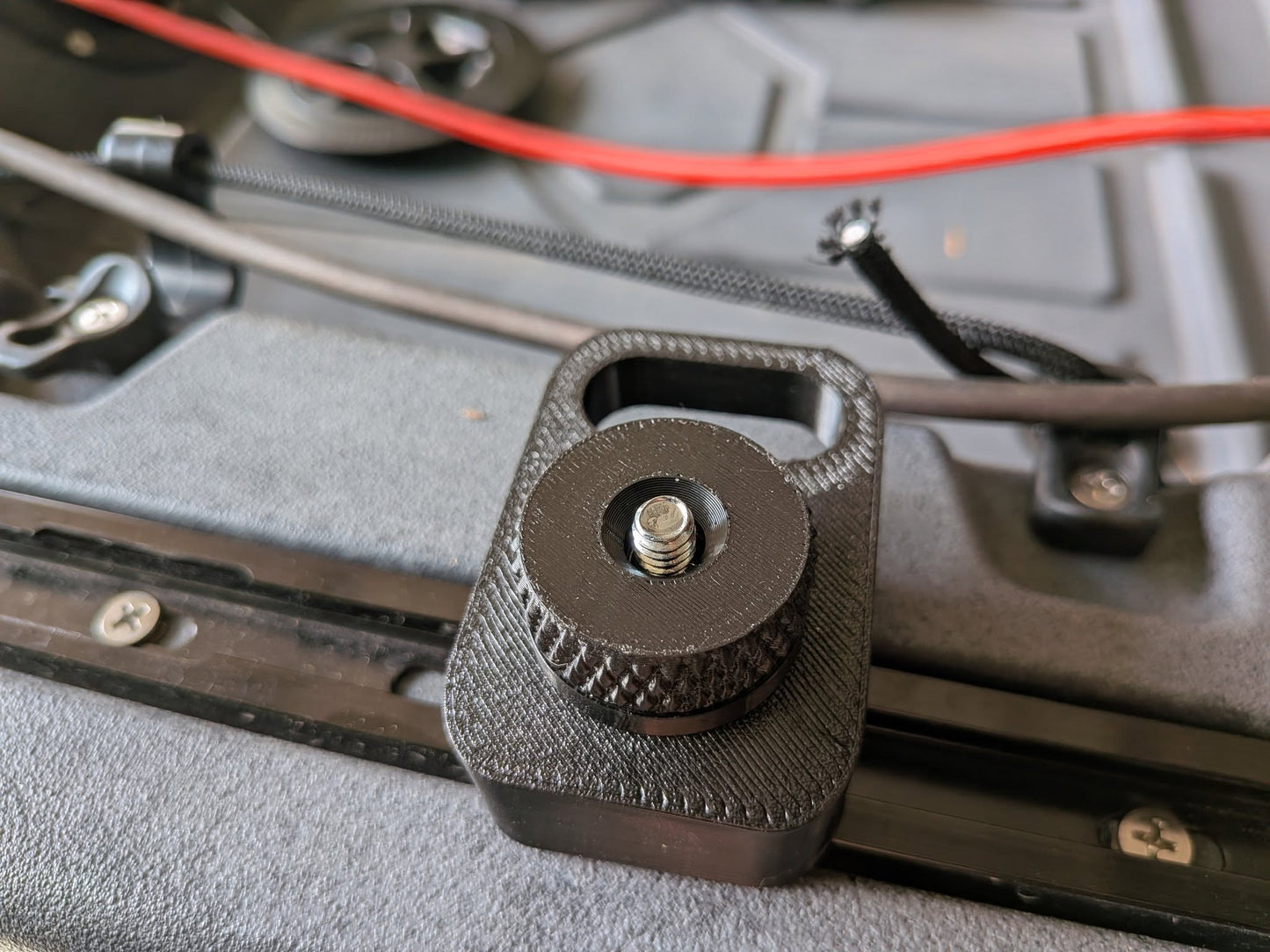 Track Mounted Tie Down