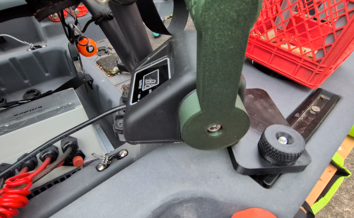 Bridea Speed Controller throttle mount.