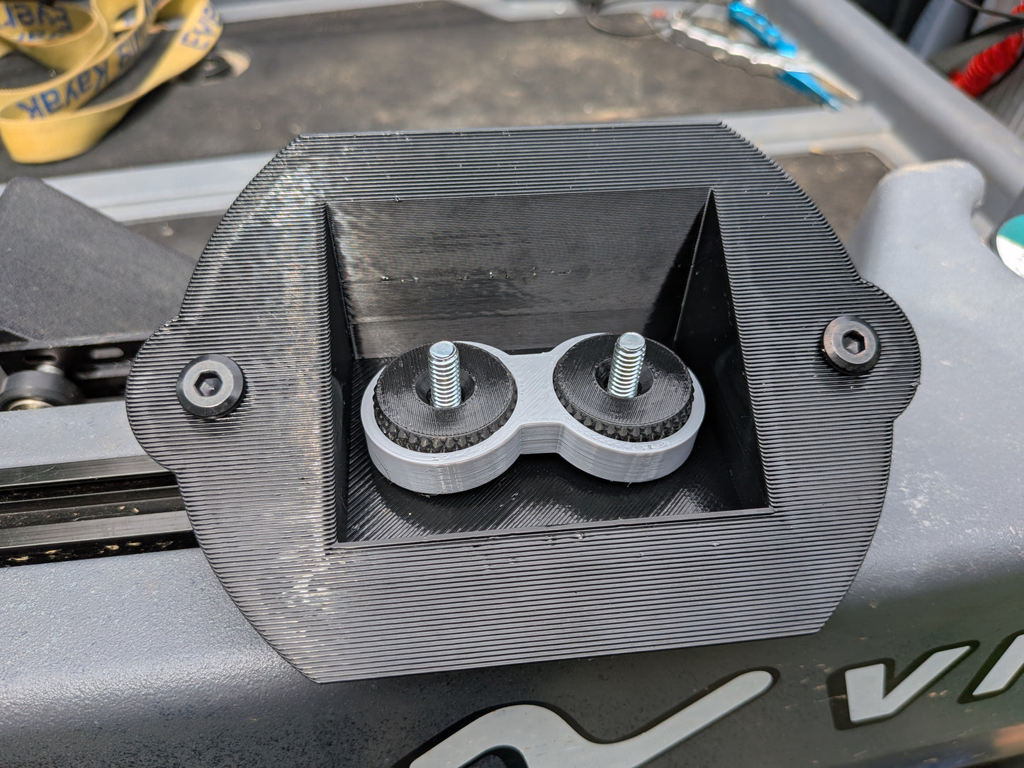 Angled Anchor Wizard Track Mount - 35 degrees